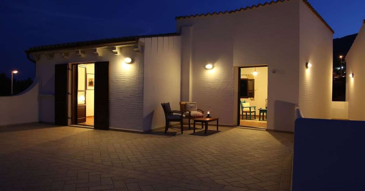 Een foto van de buitenkant van Nuraghe Arvu Resort