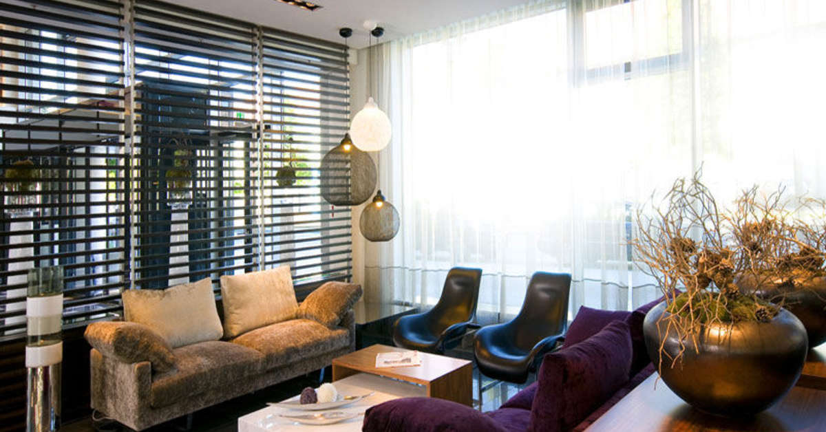 Een foto van het interieur van Eurostars Grand Central