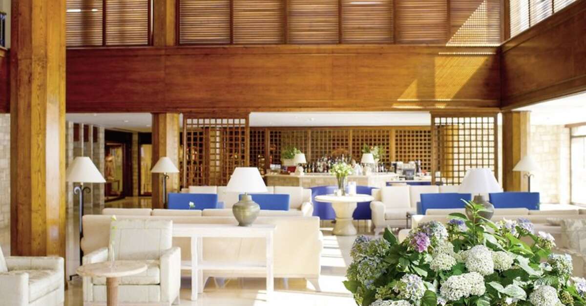 Een foto van het interieur van Hotel Annabelle