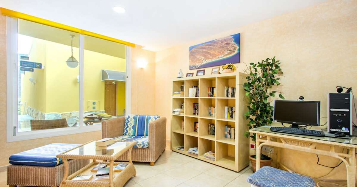 Een foto van het interieur van Appartementen Livvo Punta Marina