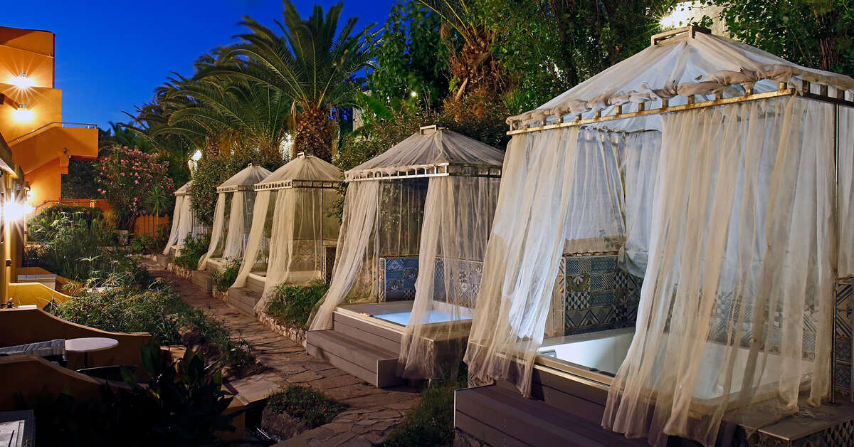 Ein Foto von den Einrichtungen im Orpheas Resort