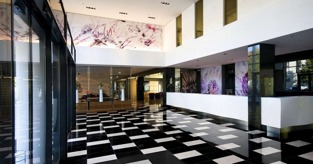 Een foto van het interieur van Eurostars Grand Central