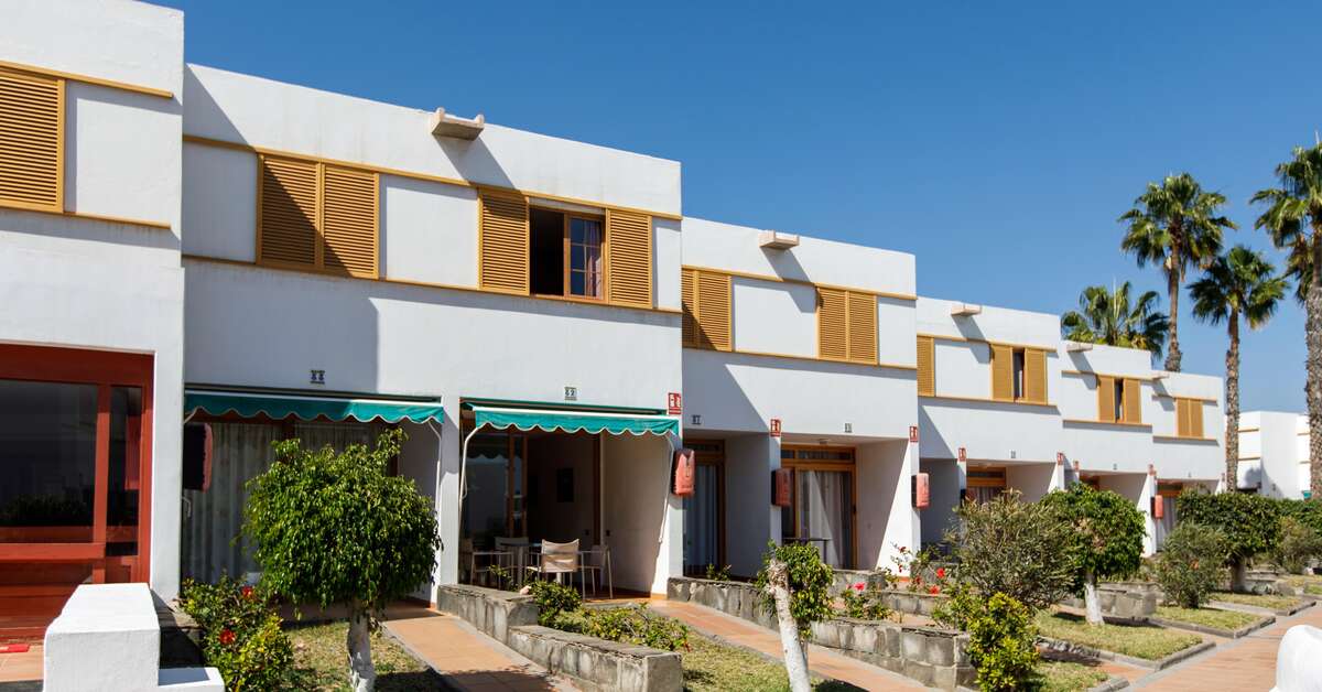 Een foto van de buitenkant van Bungalows Las Brisas