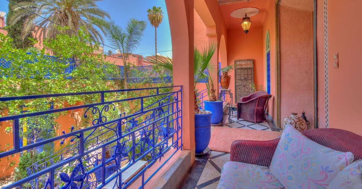 Een foto van Riad La Villa Bleue