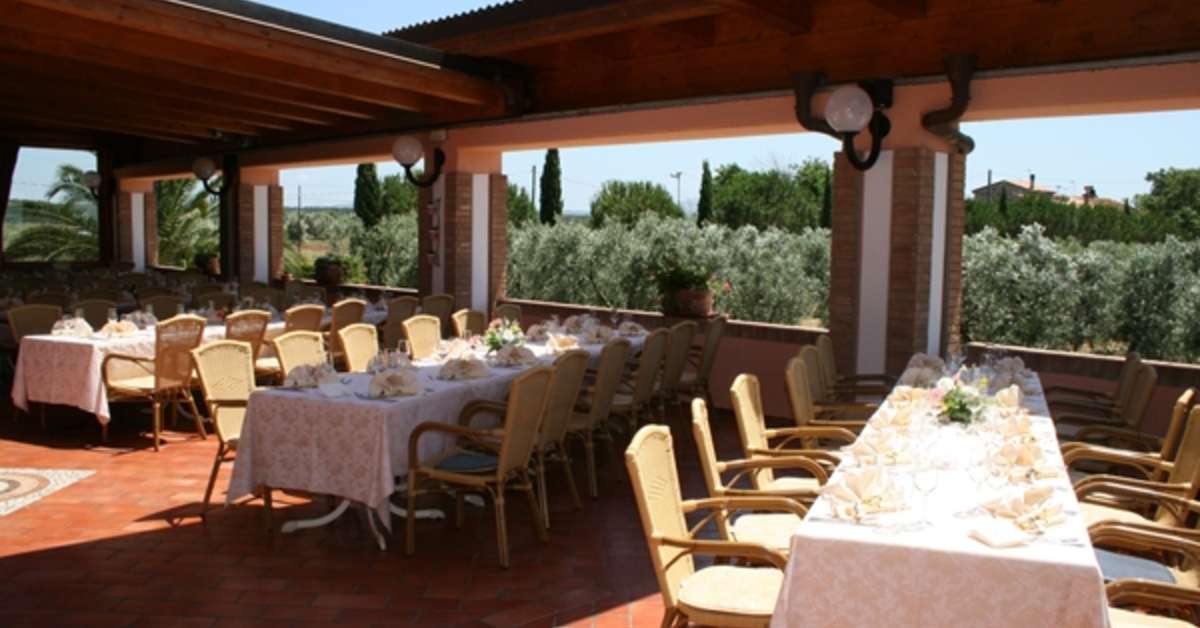 Ein Foto von den Einrichtungen im Agrihotel Elisabetta