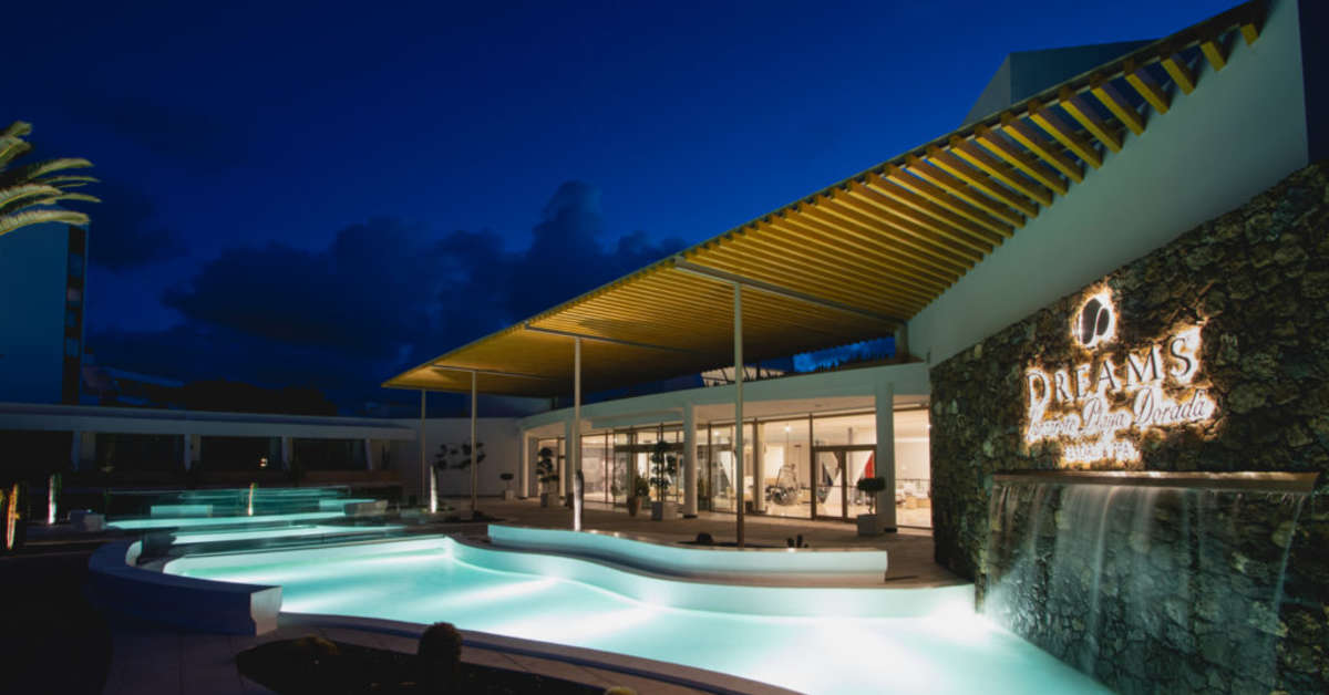 Ein Foto von der Außenansicht des Dreams Lanzarote Playa Dorada Resort & Spa