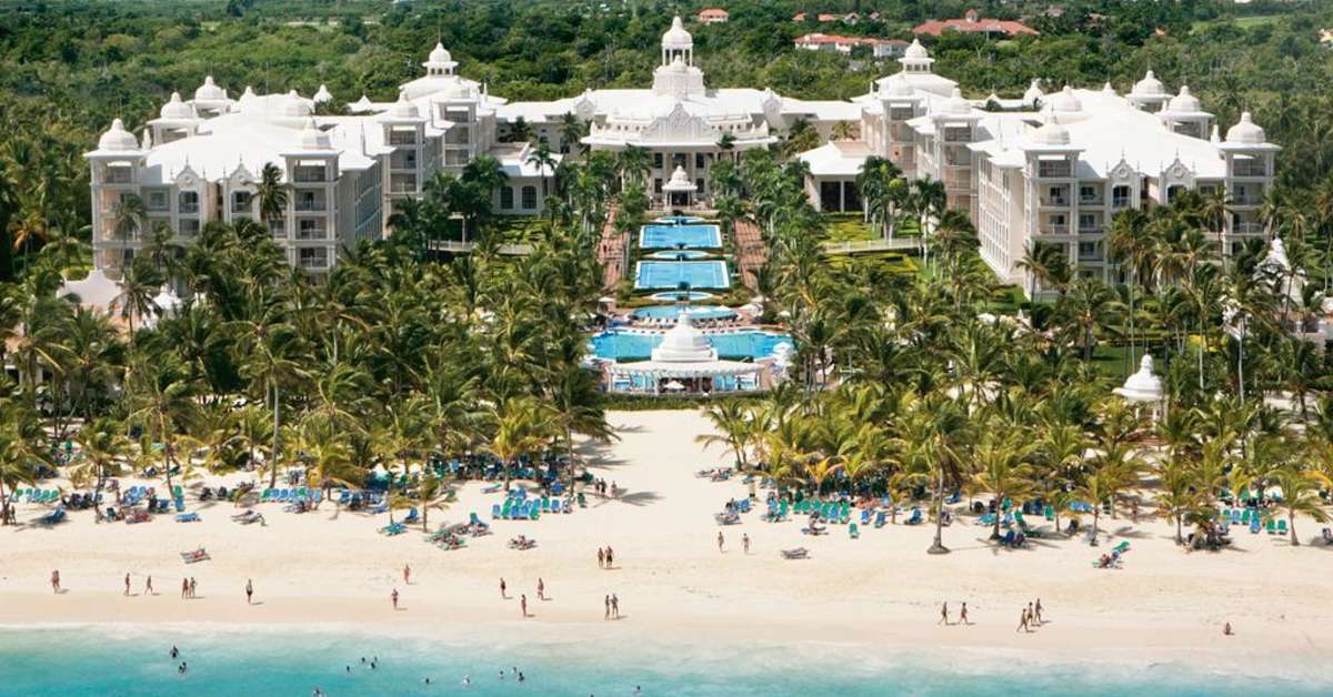Een foto van een overzicht van Riu Palace Punta Cana