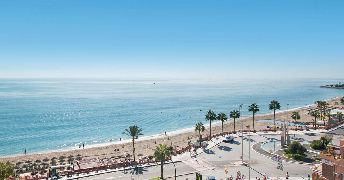 Een foto van de buitenkant van Hotel Alba Beach
