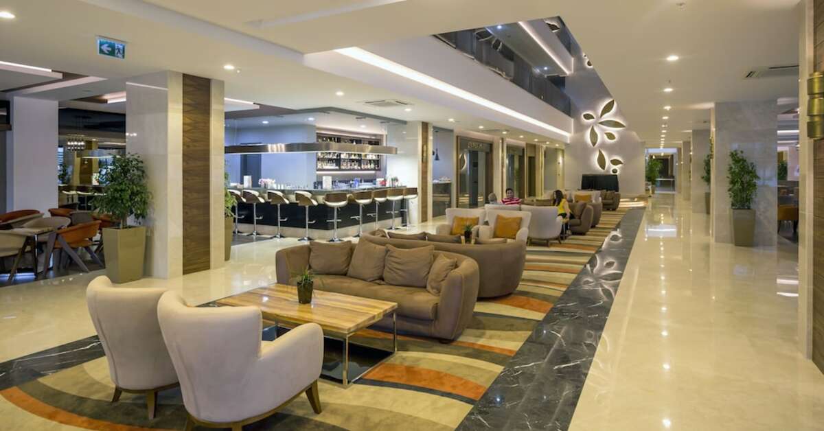 Ein Foto von den Einrichtungen im Side Sunport Hotel & Spa