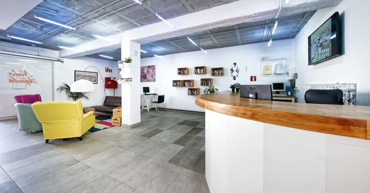 Een foto van het interieur van Bungalows Nido del Aguila