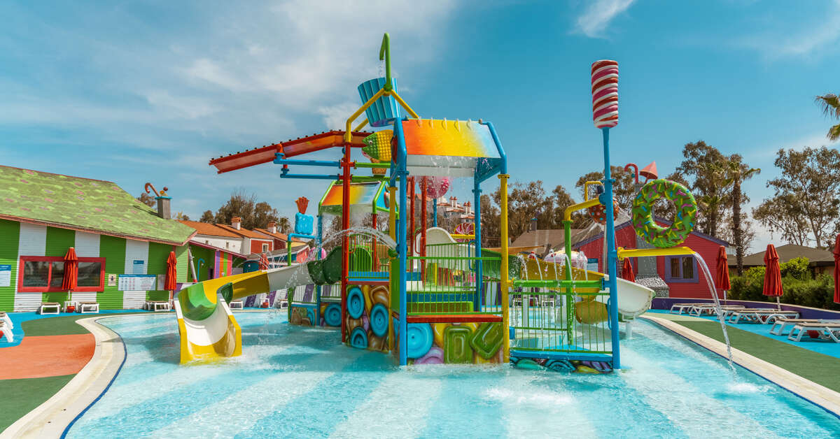 Een foto van het zwembad bij IC Hotels Santai Family Resort