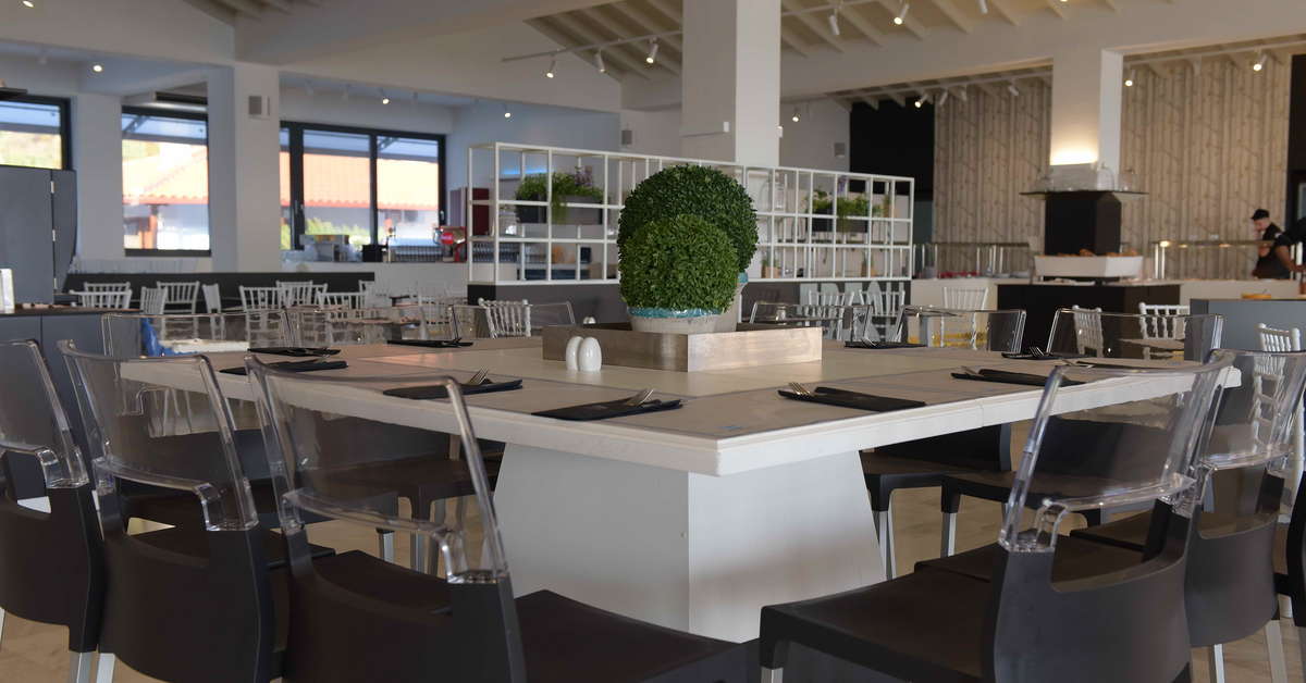 Een foto van de faciliteiten bij Akrathos Beach Hotel
