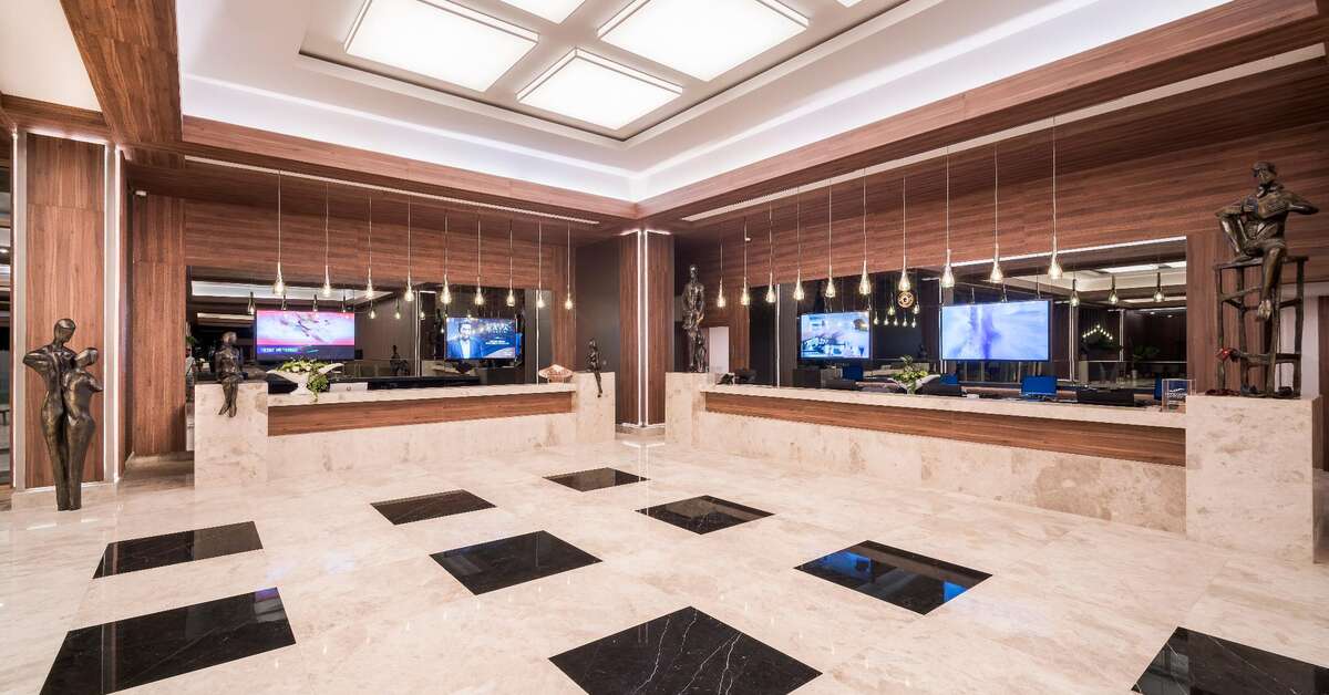 Een foto van het interieur van Concorde Luxury Resort