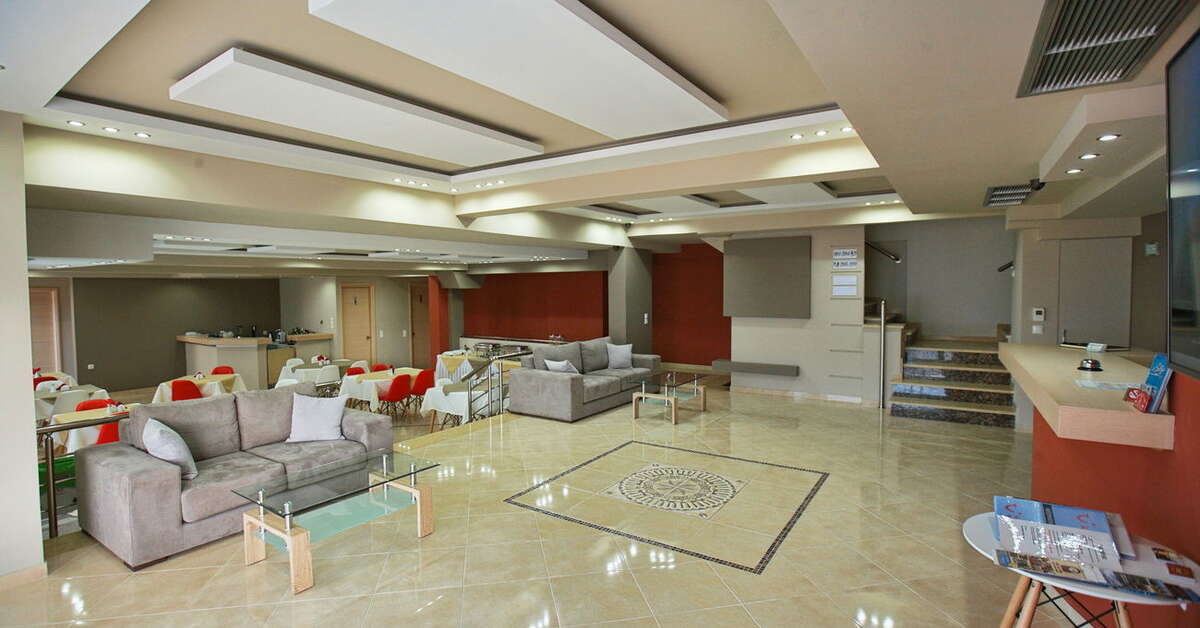Een foto van het interieur van Sun & Sea Appartementen