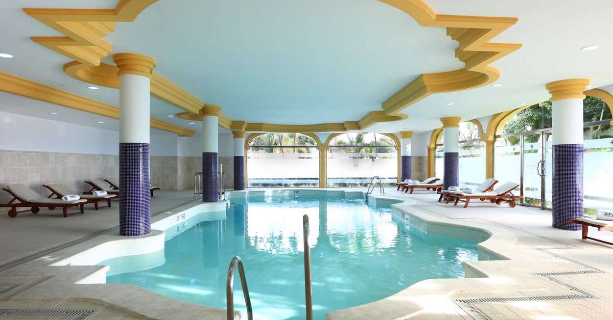 Een foto van het zwembad bij Iberostar Selection Andalucia Playa