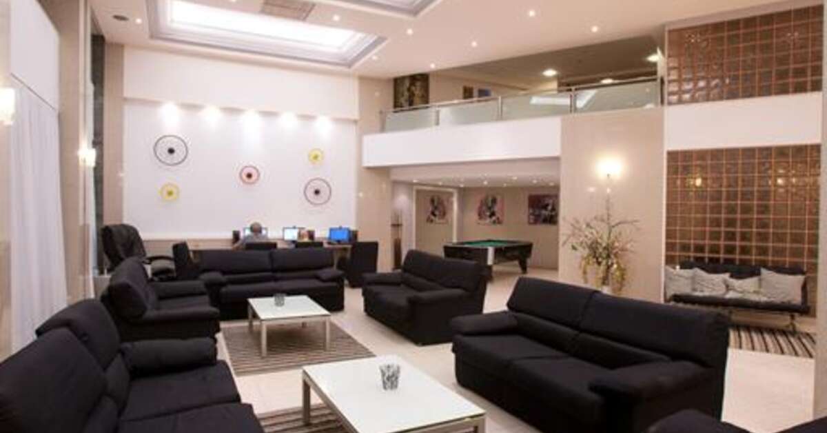 Een foto van het interieur van Castellum Suites