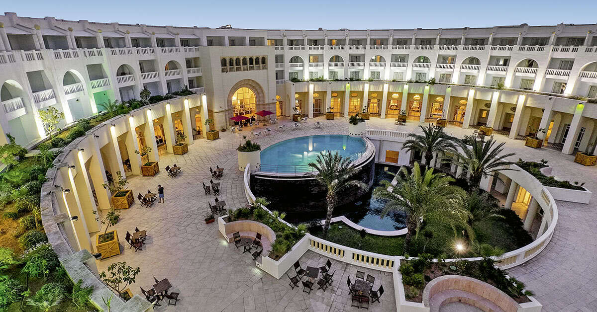 Een foto van het zwembad bij Medina Solaria & Thalasso