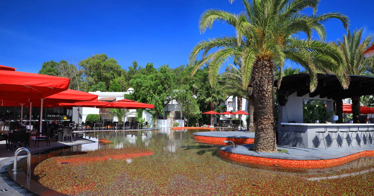 Een foto van het zwembad bij Very Chic Bodrum
