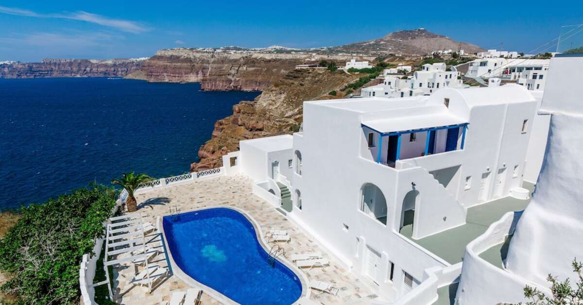 Ein Foto Santorini View Hotel