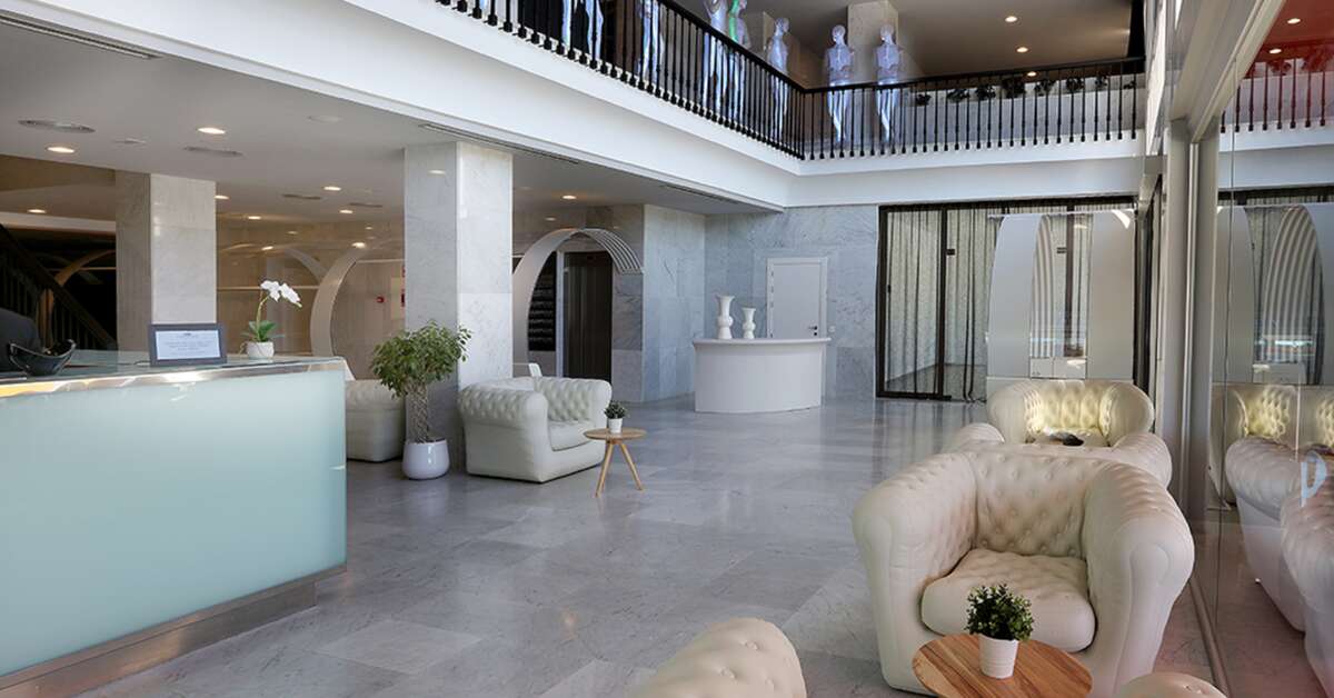 Een foto van het interieur van Axel Beach Ibiza