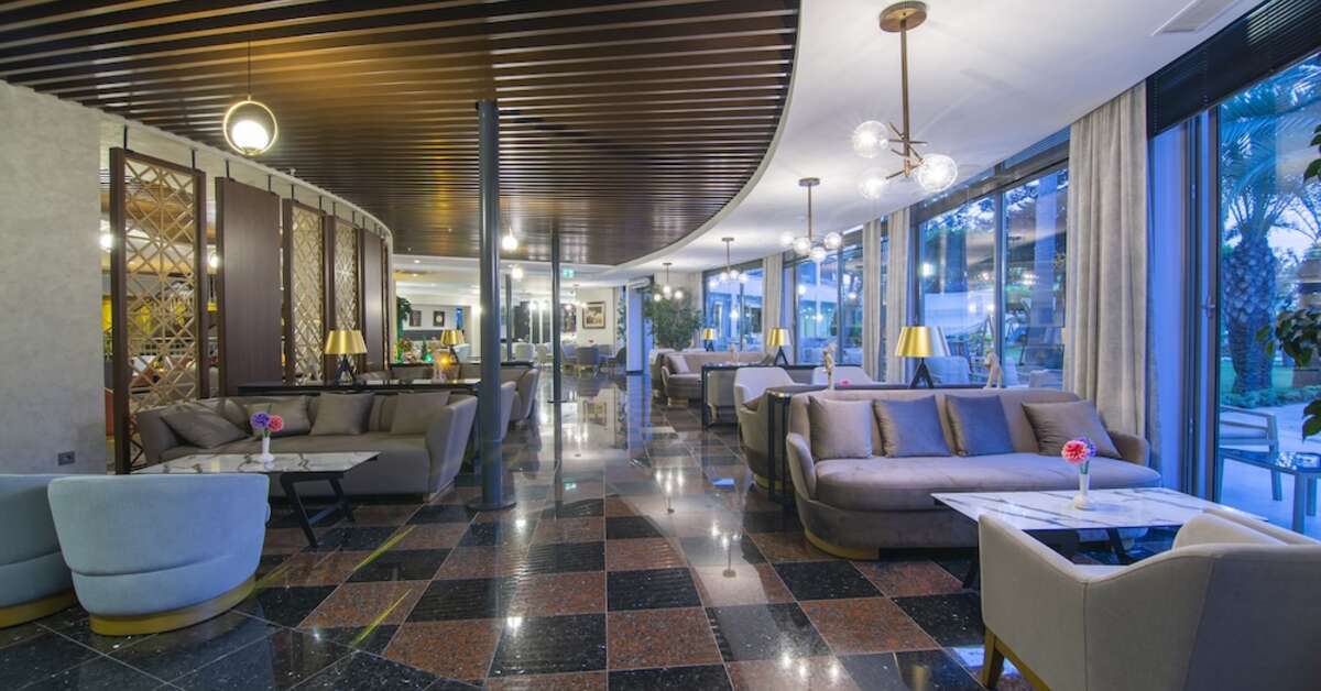 Een foto van het interieur van Fame Residence Goynuk