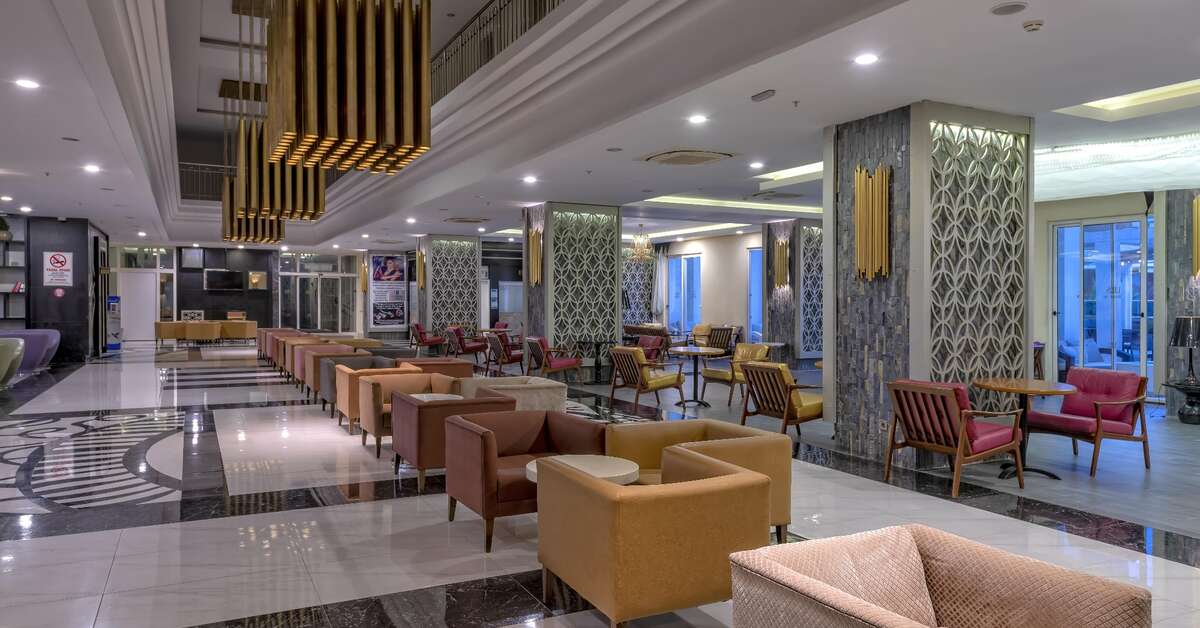 Een foto van het interieur van Port River Hotel & Spa