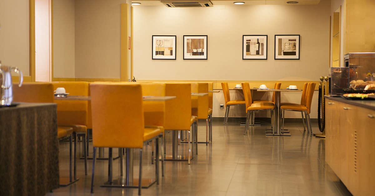 Ein Foto von den Einrichtungen im Hotel Via Augusta