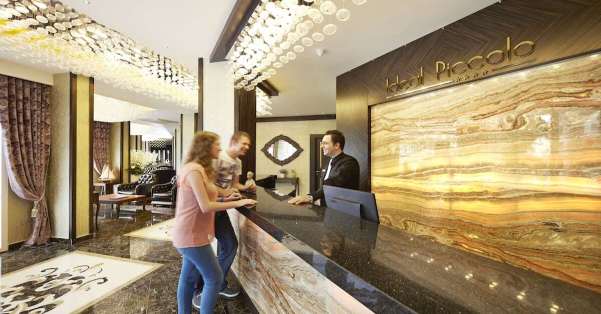 Een foto van het interieur van Piccolo Dream Hotel