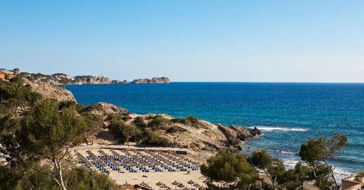 Ein Foto vom Strand beim Universal Hotel Lido Park & Spa