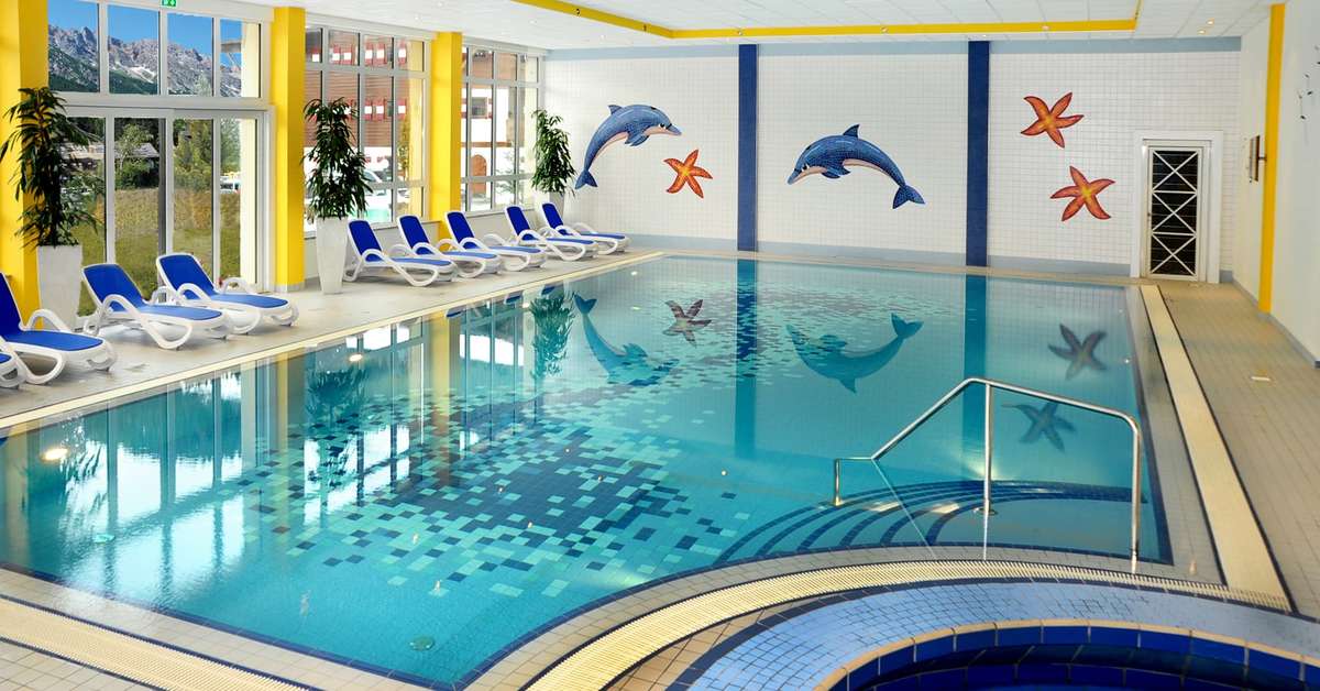 Een foto van het zwembad bij Marco Polo Club Alpina