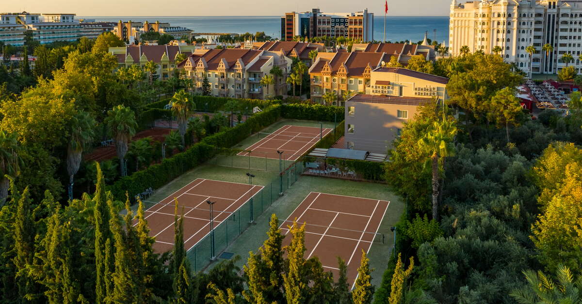 Ein Foto von den Einrichtungen im Kamelya Selin Hotel