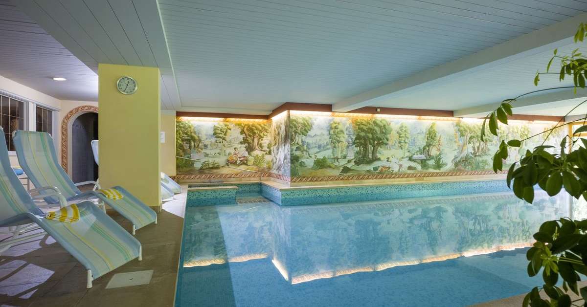 Een foto van het zwembad bij Sporthotel Austria