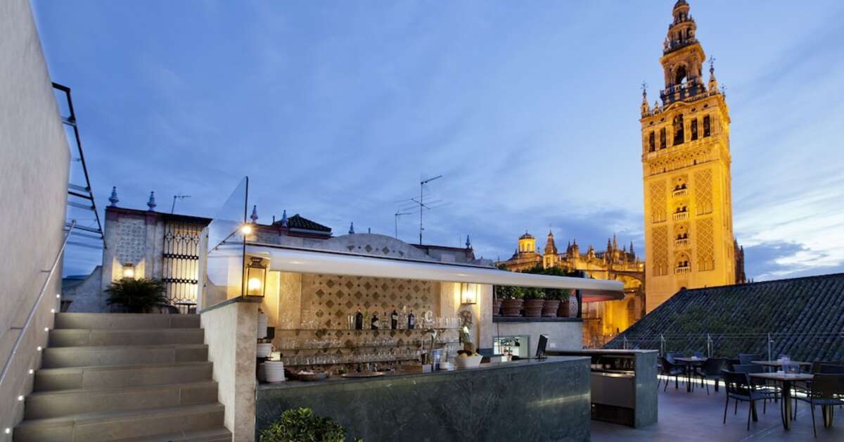 Ein Foto von den Einrichtungen im Dona Maria Hotel