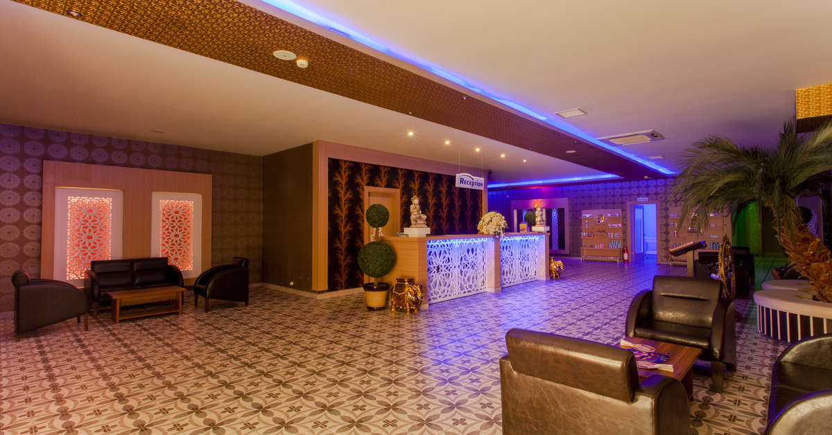 Een foto van het interieur van Eftalia Splash Resort