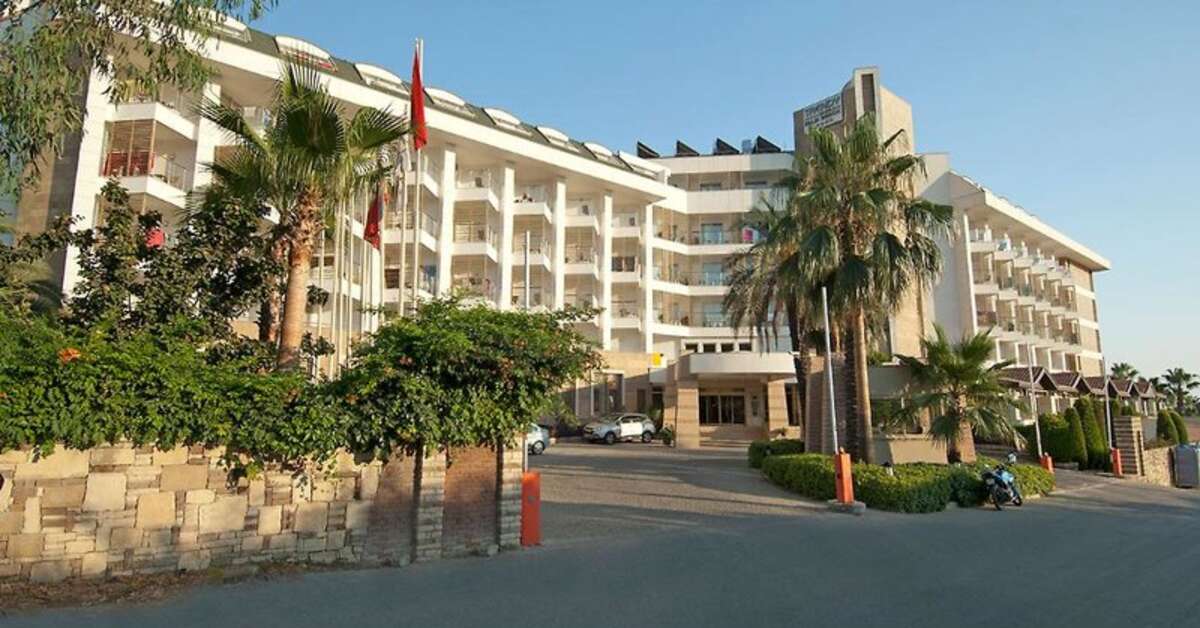 Ein Foto von der Außenansicht des Trendy Palm Beach