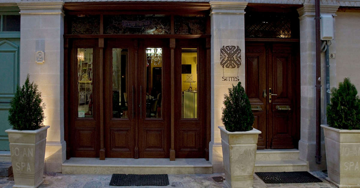 Een foto van het interieur van Antica Dimora Suites