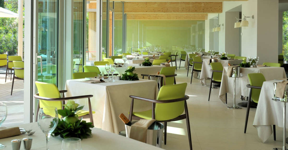 Een foto van de faciliteiten bij Aqualux Hotel Spa Suite & Terme
