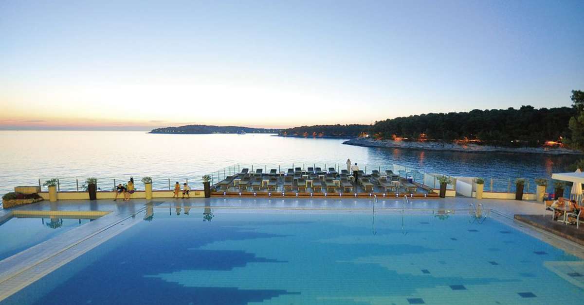 Een foto van het zwembad bij Horizont Resort