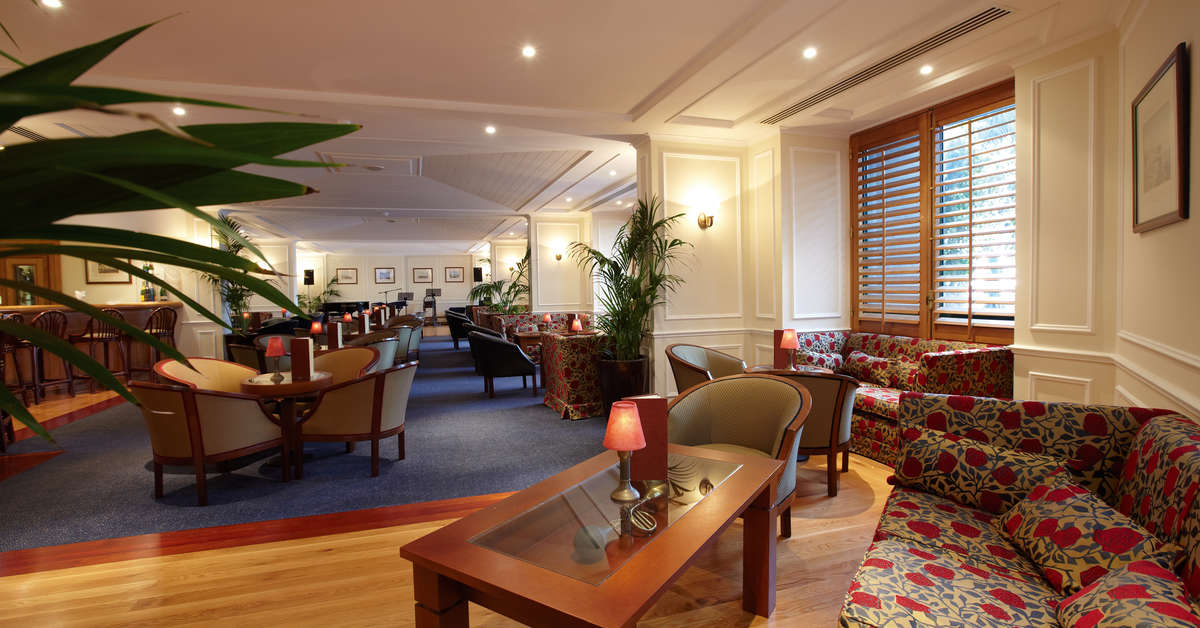 Een foto van het interieur van Hotel Bay The Cliff Bay