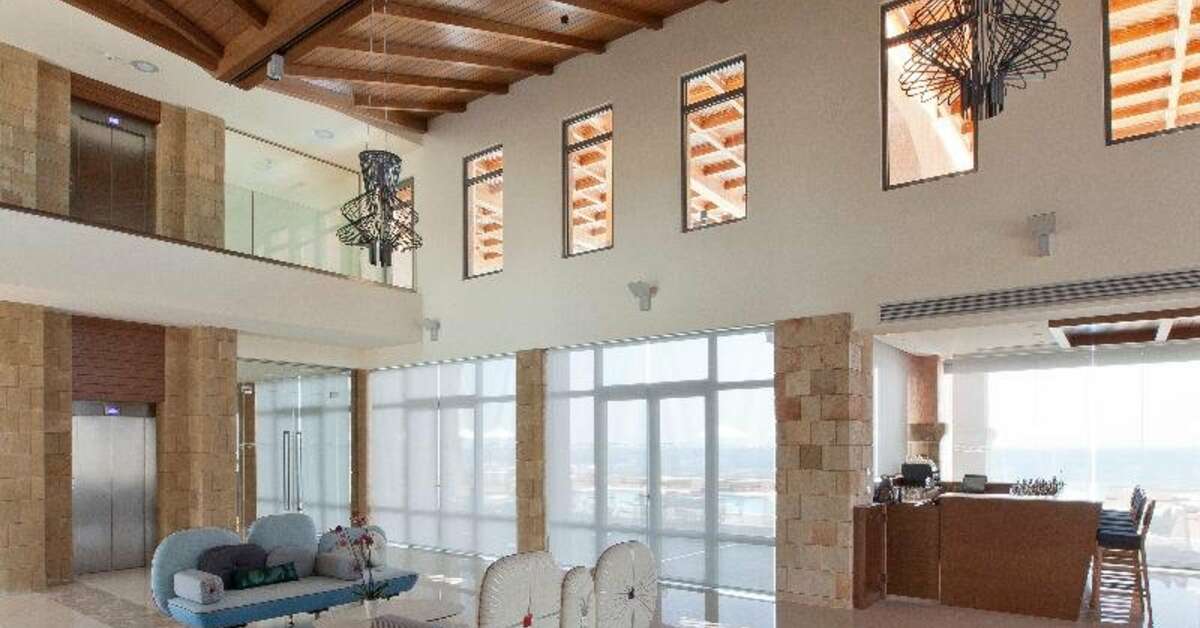 Een foto van het interieur van Boutique 5 Hotel & Spa