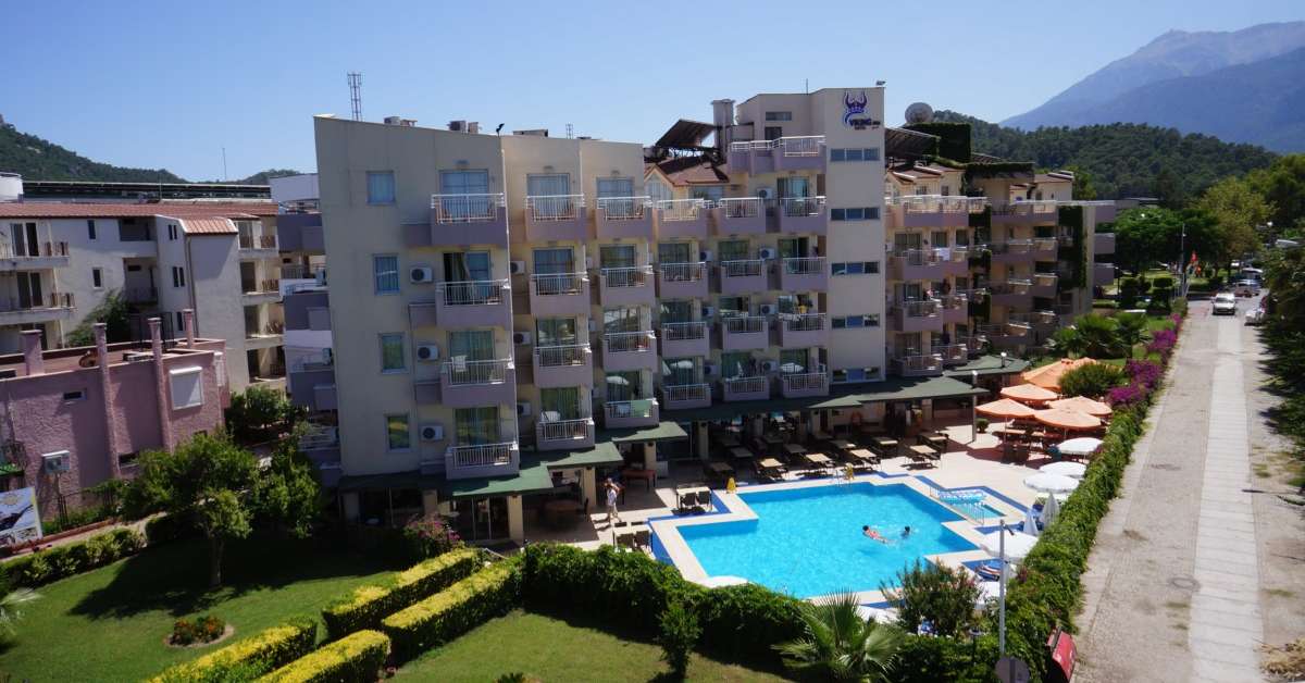 Een foto van een overzicht van Viking Nona Beach Hotel