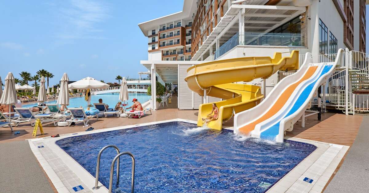 Een foto van het zwembad bij Mary Hotel Alanya