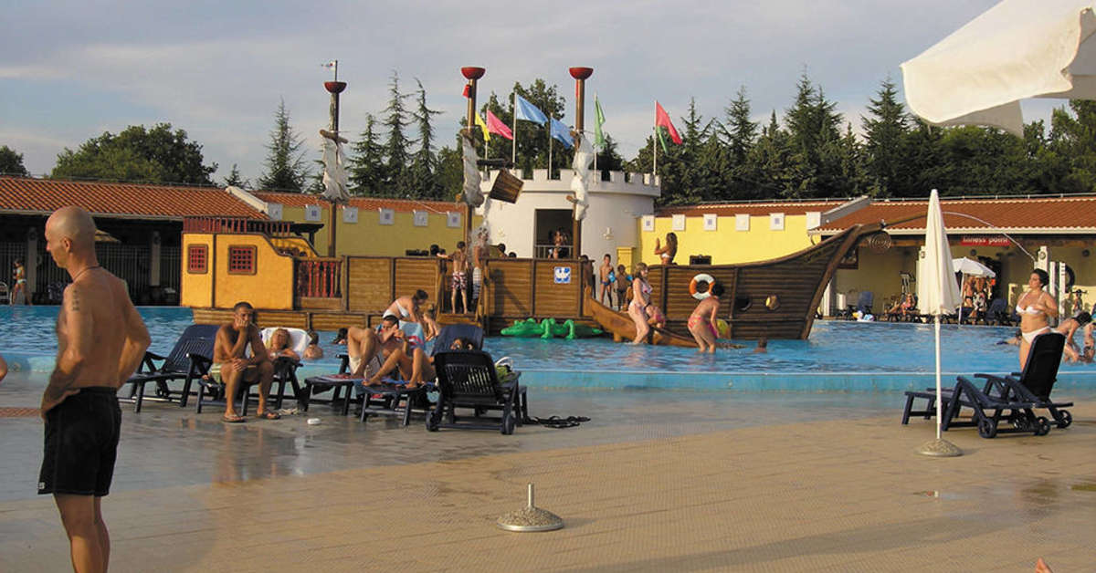 Een foto van het zwembad bij Camping Park Umag
