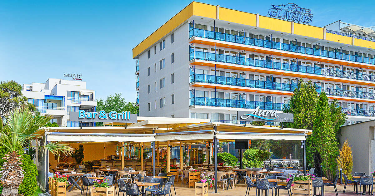 Ein Foto Hotel Glarus Beach