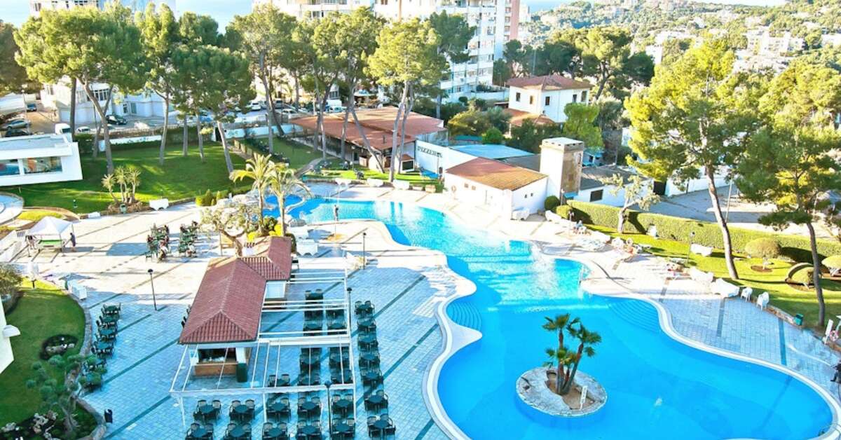 Ein Foto vom Pool im BQ Belvedere Hotel