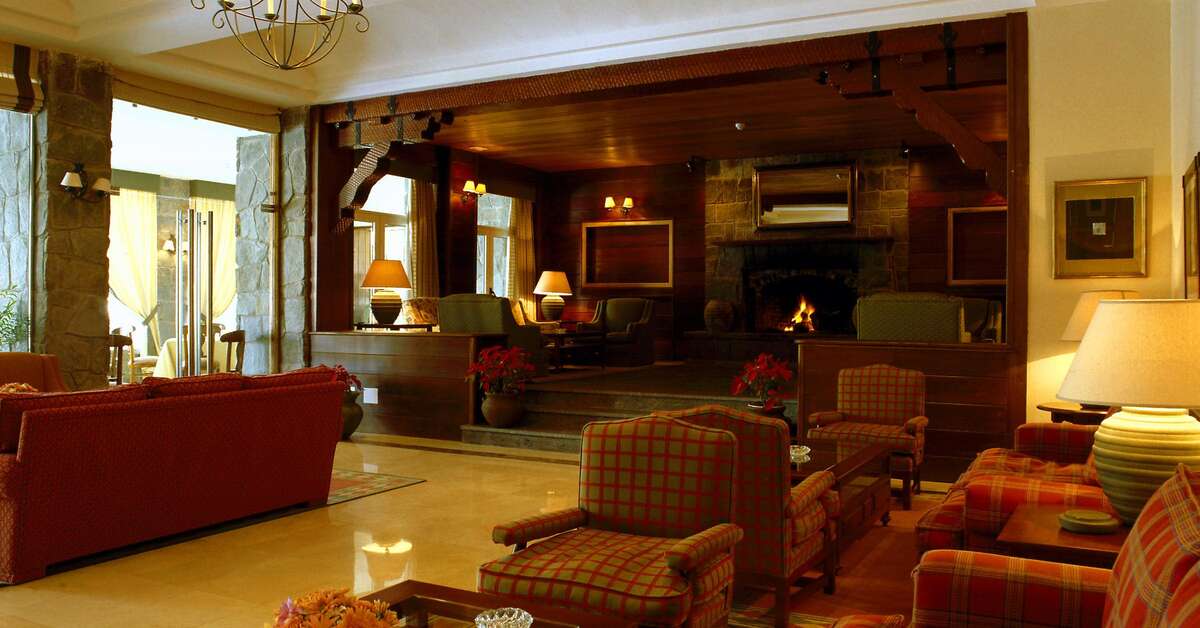 Een foto van het interieur van Parador de Las Canadas del Teide