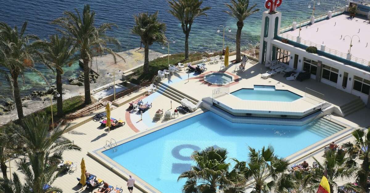 Een foto van een overzicht van Qawra Palace Resort & Spa
