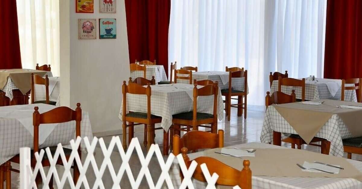 Een foto van de faciliteiten bij Afandou Blu Hotel