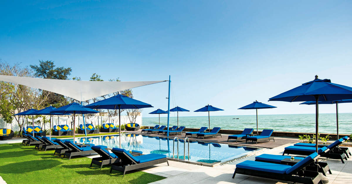 Een foto van het zwembad bij Amari Hua Hin