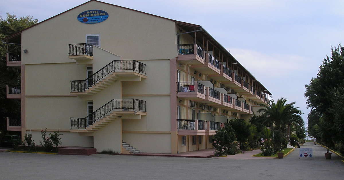 Een foto van de buitenkant van Sun Beach Platamon